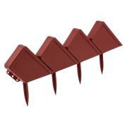 Бордюр «Кирпич», 13 х 300 см, терракот, Palisad