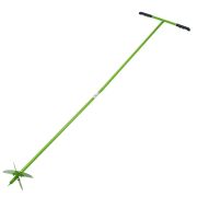 Бур лопастной со сменными ножами, 2110 мм, удлинитель, диаметр 150 мм, 200 мм, Сибртех