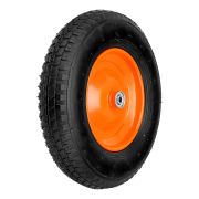 Колесо пневматическое 4.80/4.00-8 D 380 мм, внутренний подшипник D 12 мм, длина оси 90 мм Palisad