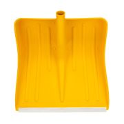 Лопата для уборки снега пластиковая, желтая, 420 х 425 мм, без черенка, Сибртех