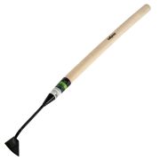 Мотыга стальная, 60 х 80 х 780 мм, узкая, деревянный черенок, Сибртех