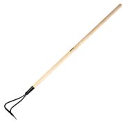 Мотыга стальная, 170 х 45 х 1380 мм, деревянный черенок, Сибртех