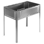 Мангал с ребрами жесткости 500 х 300 х 500 мм, Camping Palisad