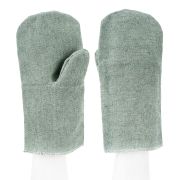 Рукавицы брезентовые огнеупорные, одинарный наладонник, 2 размер Сибртех