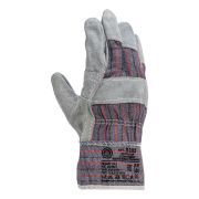 Перчатки спилковые комбинированные,