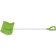 Лопата для уборки снега пластиковая Profi, 500 х 330 х 1340 мм, стальной черенок, Сибртех