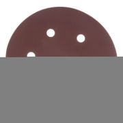 Круг абразивный на ворсовой подложке под «липучку», перфорированный, P 400, 150 мм, 5 шт Matrix