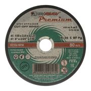 Круг отрезной по металлу и нержавеющей стали, 150 х 2.0 х 22 мм, Премиум «Луга»