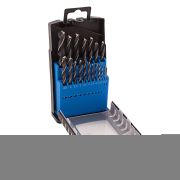 Набор сверл по металлу, 1-10 мм (через 0.5 мм) 19 шт, Р6М5, прокат, цилиндрический хвостовик Барс