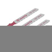 Полотна для электролобзика по металлу, 3 шт, T118A, 50 х 1.2 мм, HSS Matrix Professional