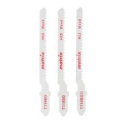 Полотна для электролобзика  по дереву, 3 шт, T119BO, 50 x 2 мм, HCS, фигур. рез Matrix