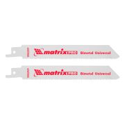 Полотна универсальные для сабельной пилы S922VF, 125/1.8-2.5 мм, Bimetal, 2 шт, Pro Matrix