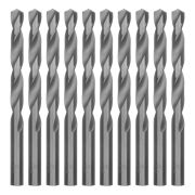 Сверло по металлу, 10 мм, полированное, HSS, 10 шт, цилиндрический хвостовик Matrix