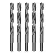 Сверло по металлу, 15.5 мм, полированное, HSS, 5 шт, цилиндрический хвостовик Matrix