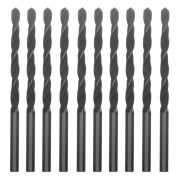 Сверло по металлу, 4.5 мм, быстрорежущая сталь, 10 шт, цилиндрический хвостовик Сибртех