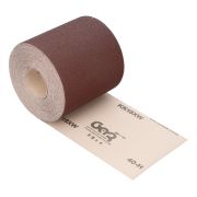 Шкурка на тканевой основе, KK18X W, зернистость 40Н(Р 40) бобина 200мм х 20 м, водостойкая, «БАЗ»