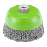 Щетка для УШМ, 125 мм, М14, «чашка», витая проволока Сибртех