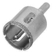 Сверло по керамической плитке и стеклу, 30 х 55 мм, шестигранный хвостовик, с центрующим сверлом Сибртех