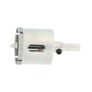 Сверло по керамической плитке и стеклу, 32 х 55 мм, шестигранный хвостовик, с центрующим сверлом Сибртех