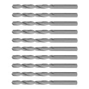 Сверло по металлу, 6 мм, полированное, HSS, 10 шт, цилиндрический хвостовик Matrix