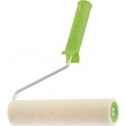 Валик «Велюр» с ручкой, 240 мм, ворс 5 мм, D 36 мм, D ручки 6 мм Сибртех