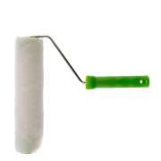 Валик «Искусственный мех» с ручкой, 250 мм,ворс 15 мм, D 48 мм, D ручки 6 мм, полиэстер Сибртех