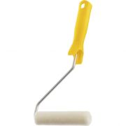 Мини-валик в сборе «Лаки» , 110 мм, ворс 5 мм, D 16 мм, D ручки 6 мм, Велюр Сибртех