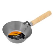 Ковш стальной штатурный, деревянная ручка Sparta