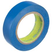 Изолента ПВХ, 15 мм х 10 м, синяя Сибртех