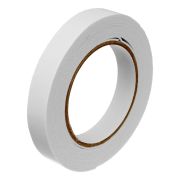 Лента клейкая на вспененной основе, двусторонняя белая 25 мм х 5 м Matrix