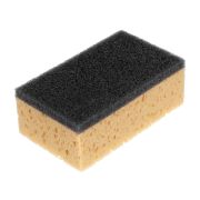 Губка крупнопористая комбинированная для удаления эпоксидной затирки 160х95х60 мм, Сибртех