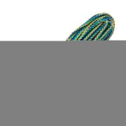 Шнур вязаный полипропиленовый с серд.«Радуга», 6 мм, L 20 м, Сибртех