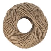 Шпагат джутовый, 1.5 мм, L 90 м, 4-ниточный, Сибртех