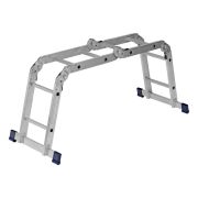 Лестница шарнирная алюминиевая, 4 х 2 ступени, Сибртех