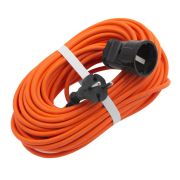 Удлинитель-шнур силовой 20 м, 10A, тип УХ10, 1 розетка, Сибртех