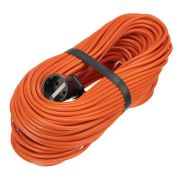 Удлинитель-шнур силовой 50 м, 10A, тип УХ10, 1 розетка, Сибртех