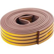 Уплотнитель, 24 м, профиль «E», коричневый Сибртех