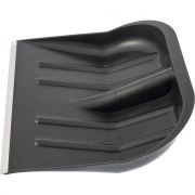 Лопата для уборки снега пластиковая, 465 х 415 мм, без черенка, Сибртех