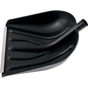 Лопата для уборки снега пластиковая Profi, 410 х 405 мм, без черенка, Сибртех