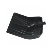 Лопата снеговая, 360 х 400 мм, без черенка, пластмассовая, без окантовки, Сибртех