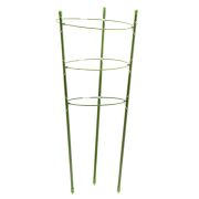 Поддержка для растений круглая H 45 см, металл в пластике, 3 кольца Palisad