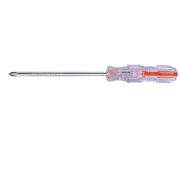 Отвертка Сrystal, PH2 х 100 мм, прозрачная рукоятка, углеродистая сталь Sparta