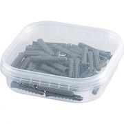 Дюбель, 6 x 30 мм, «Еж» распорный полипропиленовый, 1000 шт Сибртех