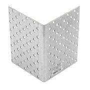 Крепежный уголок равносторонний  2 мм,   KUR 100 x 100 x 140 мм Сибртех