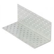 Крепежный уголок равносторонний  2 мм,   KUR 80 x 80 x 200 мм Сибртех