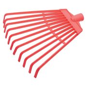 Грабли веерные пластиковые, 240 мм, 11 плоских зубьев, Sparta