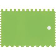 Шпатель для клея, пластмассовый, 90 х 130 мм, зубчатый Сибртех