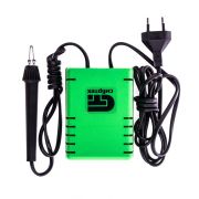 Электроприбор для выжигания по дереву «Ажур» с подставкой, 2 проекции в комплекте Сибртех