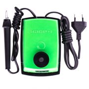 Электроприбор для выжигания по дереву «Узор 1» с подставкой, запасная игла, 5 проекций Сибртех