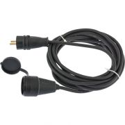 Удлинитель электрический силовой, 20 м, 1 розетка, КГ 3 х 1.5 мм, 16 А, тип УХЗ-16, Denzel